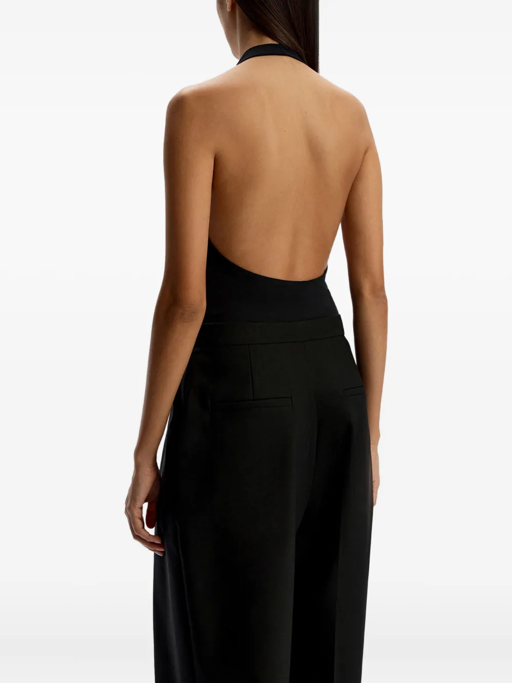 12 STOREEZ Body met halternek Zwart