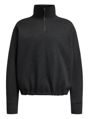 Alexander Wang ハーフジップ スウェットシャツ | グレー | FARFETCH JP