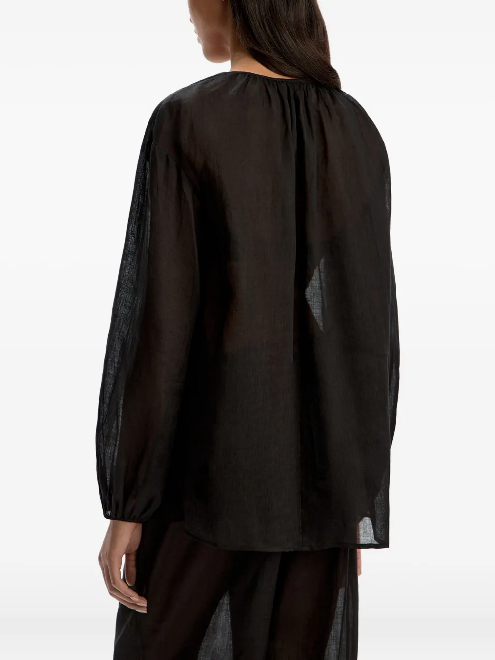 12 Storeez Rami Blouse In Black