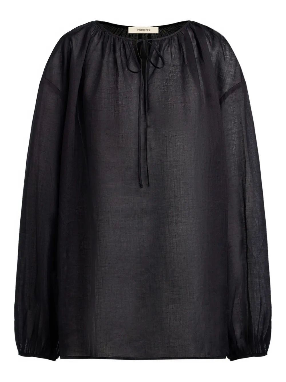 12 Storeez Rami Blouse In Black