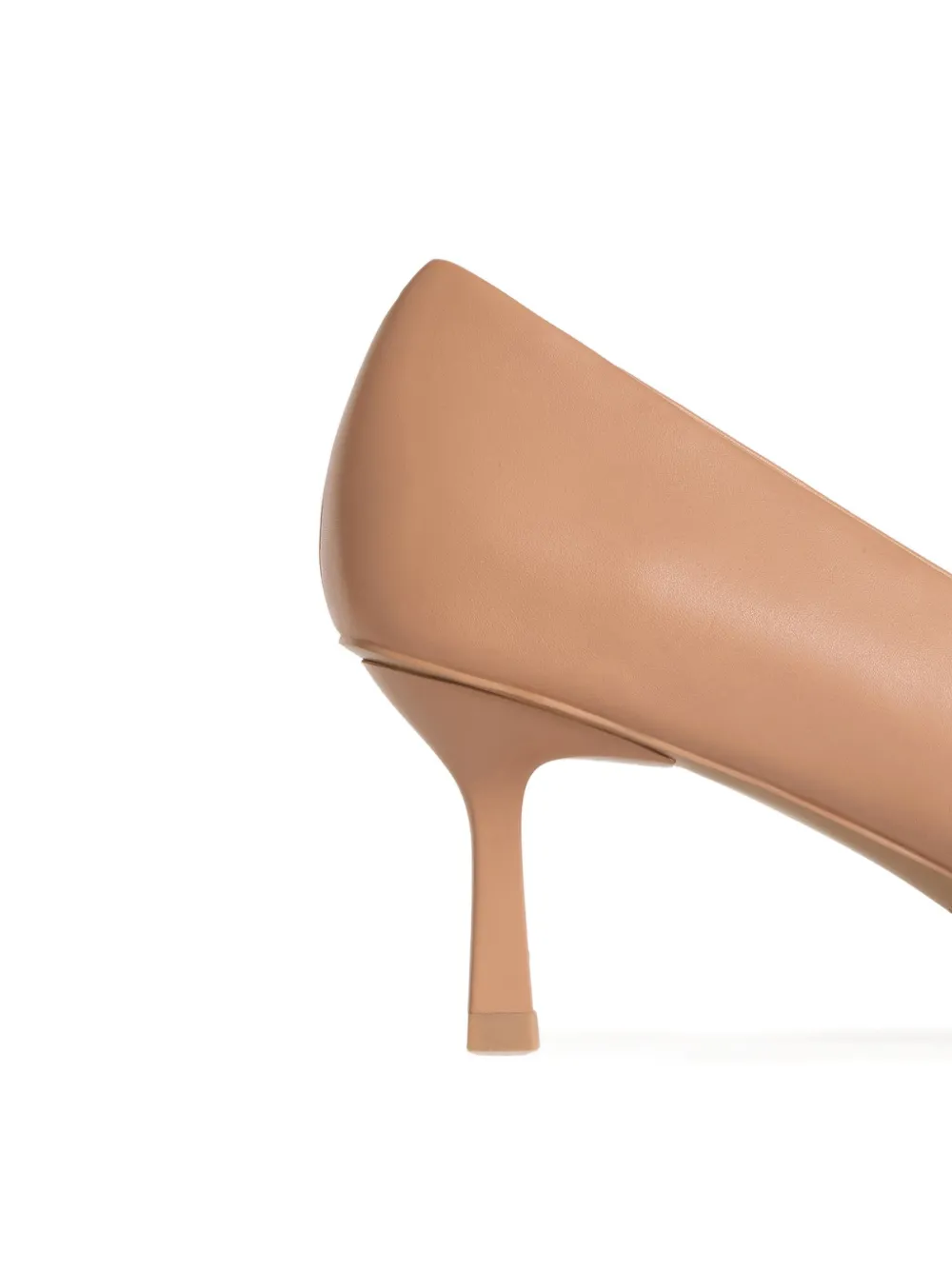 12 STOREEZ 60 mm leren pumps met hak Beige