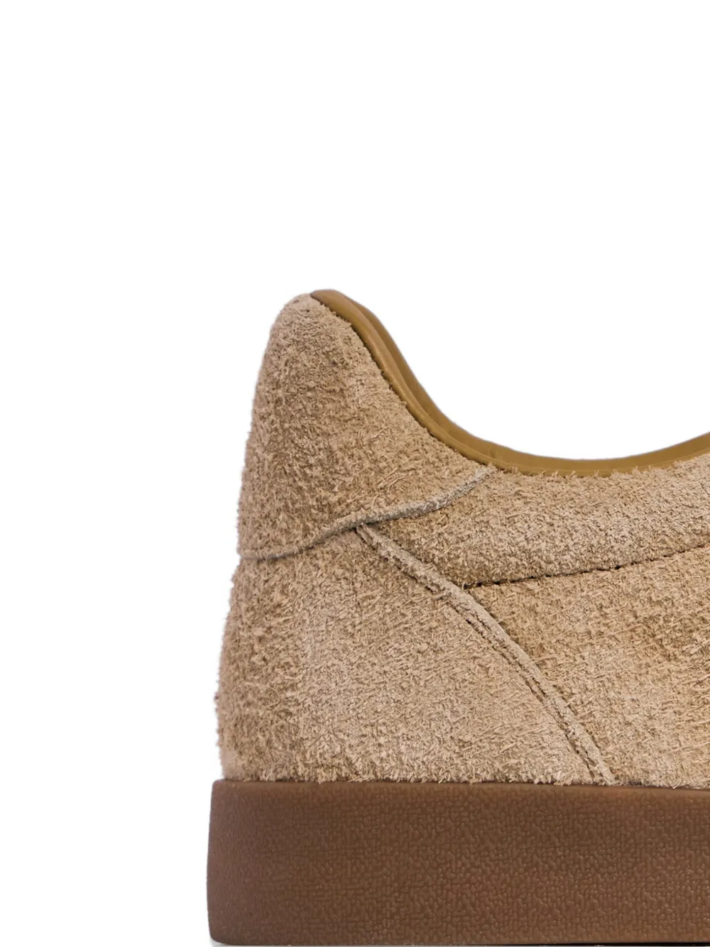 12 Storeez Suede Lace-up Sneakers In Brown
