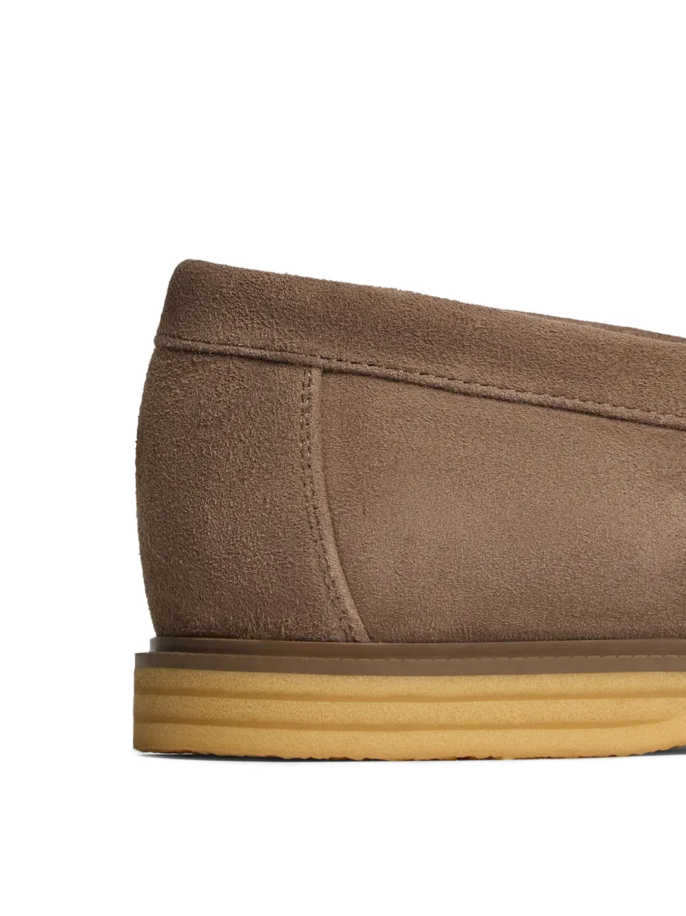 12 Storeez Suede Loafers In Brown