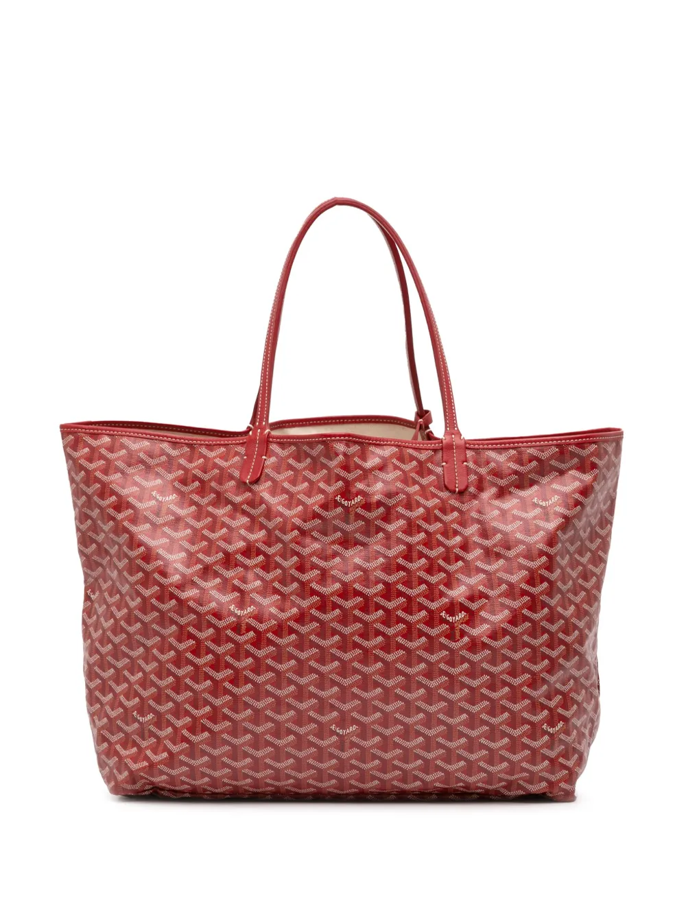 Goyard Pre-Owned 2018 Goyardine Saint Louis GM tote bag - Rosso