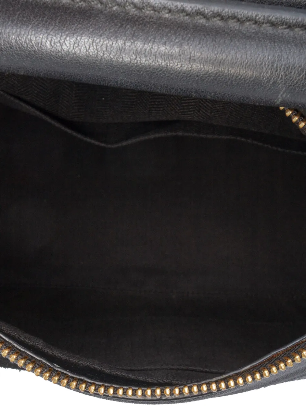 Pre-owned Loewe 2017 Medium Calfskin And Suede Puzzle Satchel In Black