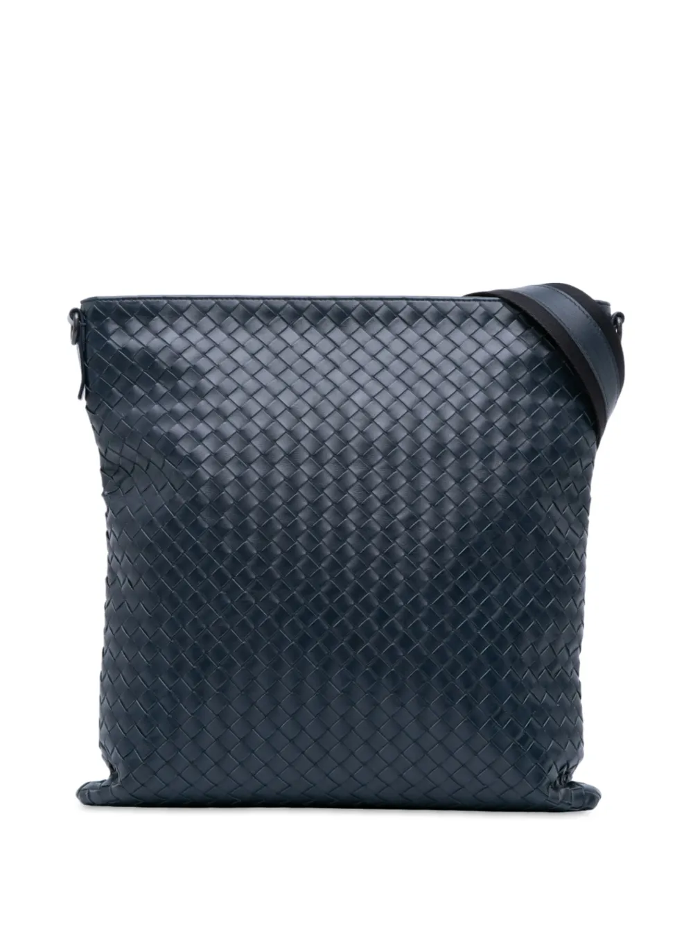 Bottega Veneta Pre-Owned 2012-2025 Nappa Intrecciato VN crossbody bag - Blu