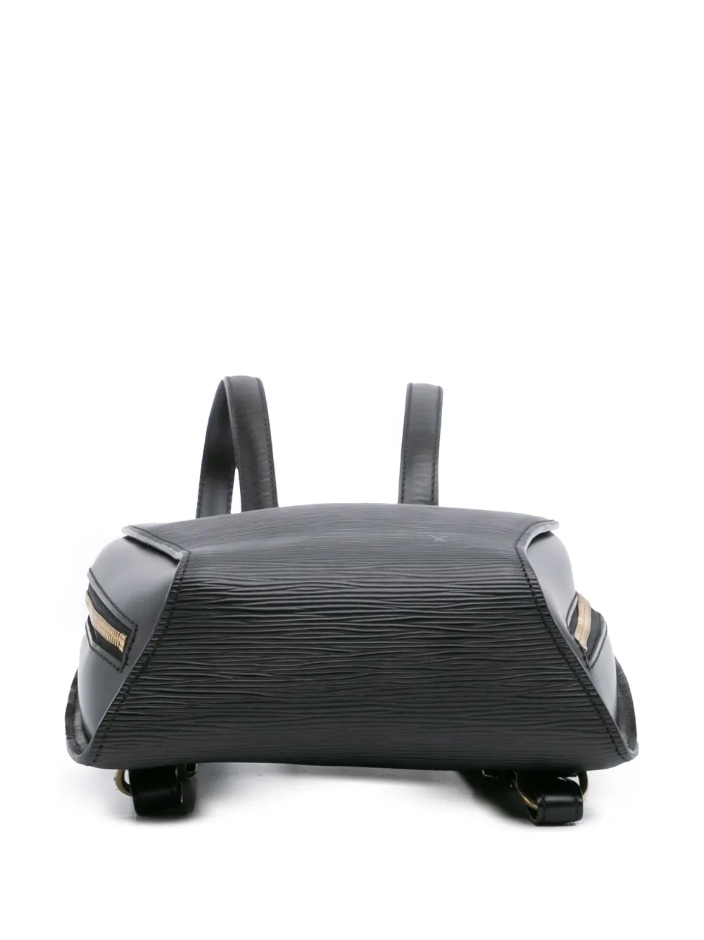 Pre-owned Louis Vuitton 2004 Epi Mabillon Backpack In Black