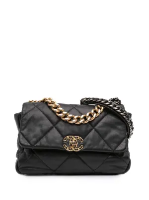 CHANEL Pre-Owned ドローストリング ショルダーバッグ | ブラック