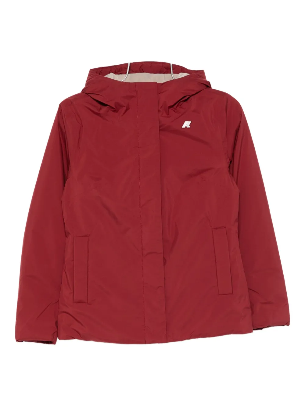 K-Way Lil hooded jacket - Rosso