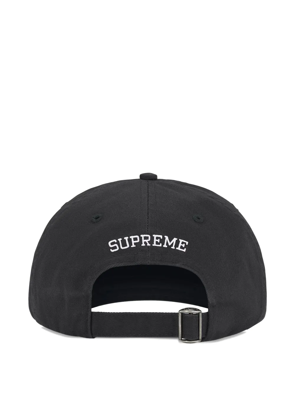 Supreme Splatter honkbalpet met 6 vlakken - Zwart