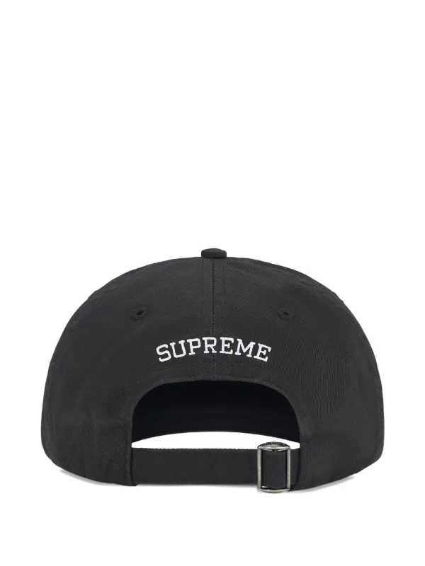 Supreme Splatter 6パネル キャップ | ブラック | FARFETCH JP