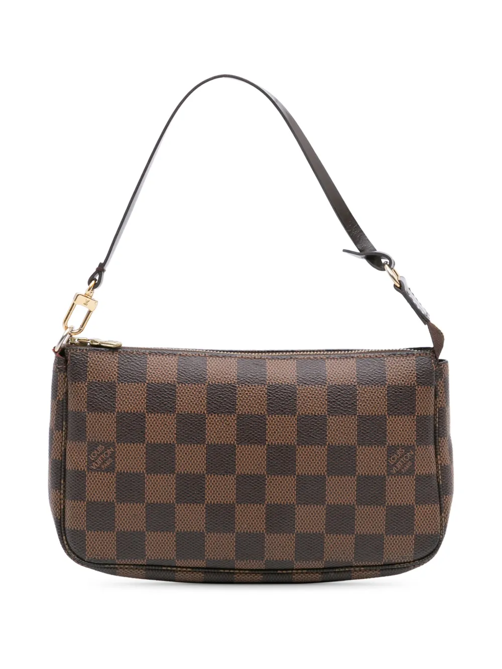 Louis Vuitton Pre-Owned 2011 Damier Ebene Pochette Accessoires shoulder bag - Marrone