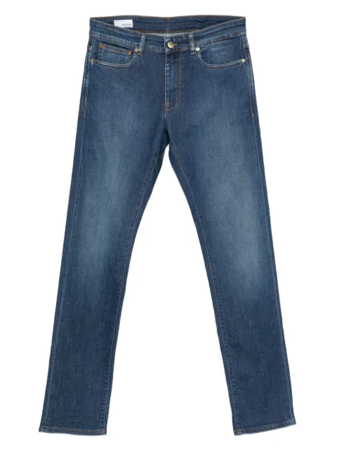 Incotex logo-patch jeans