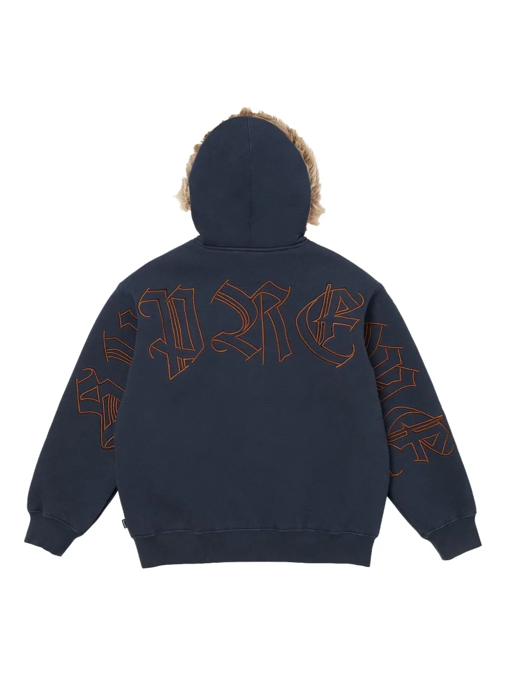 Supreme Faux Fur Zip Up Cardigan ブルー　L Supreme Faux fur zip up cardigan blue