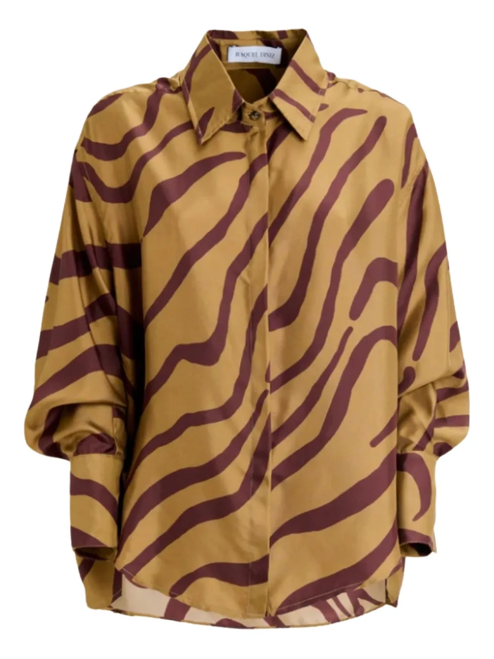 Raquel Diniz Bahia Patterned Shirt In Brown