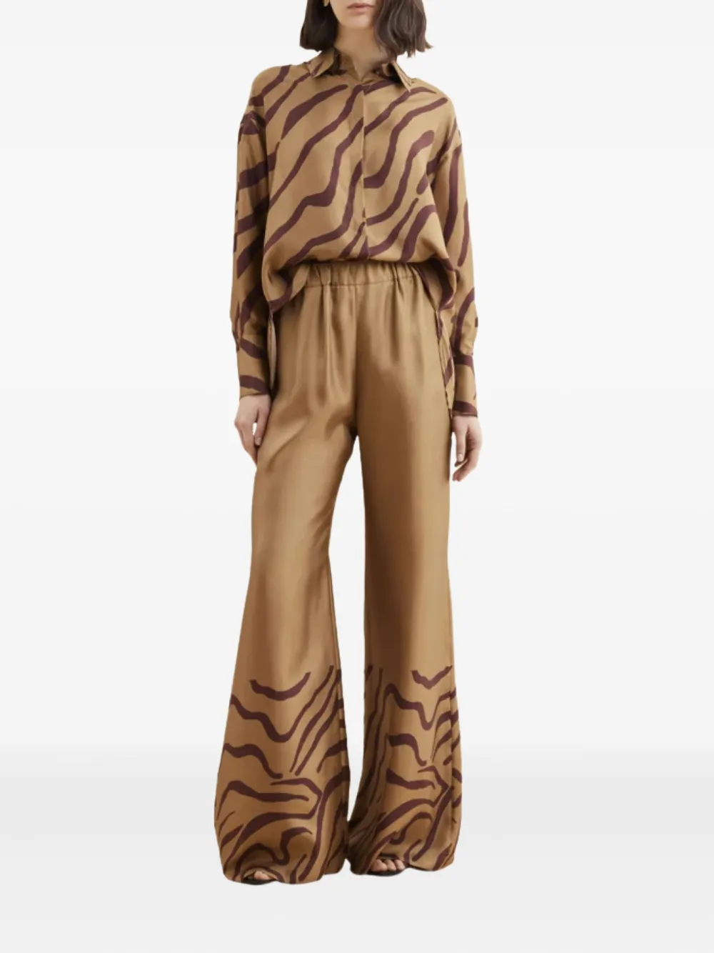 Raquel Diniz Bahia patterned shirt - Beige