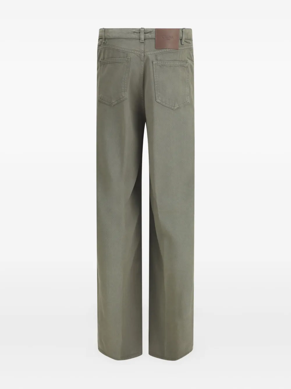 Cruna Five Pockets Jeans In Green