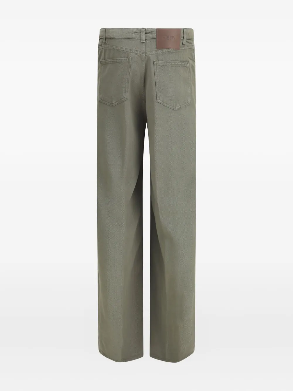 Cruna Five Pockets Jeans In Green