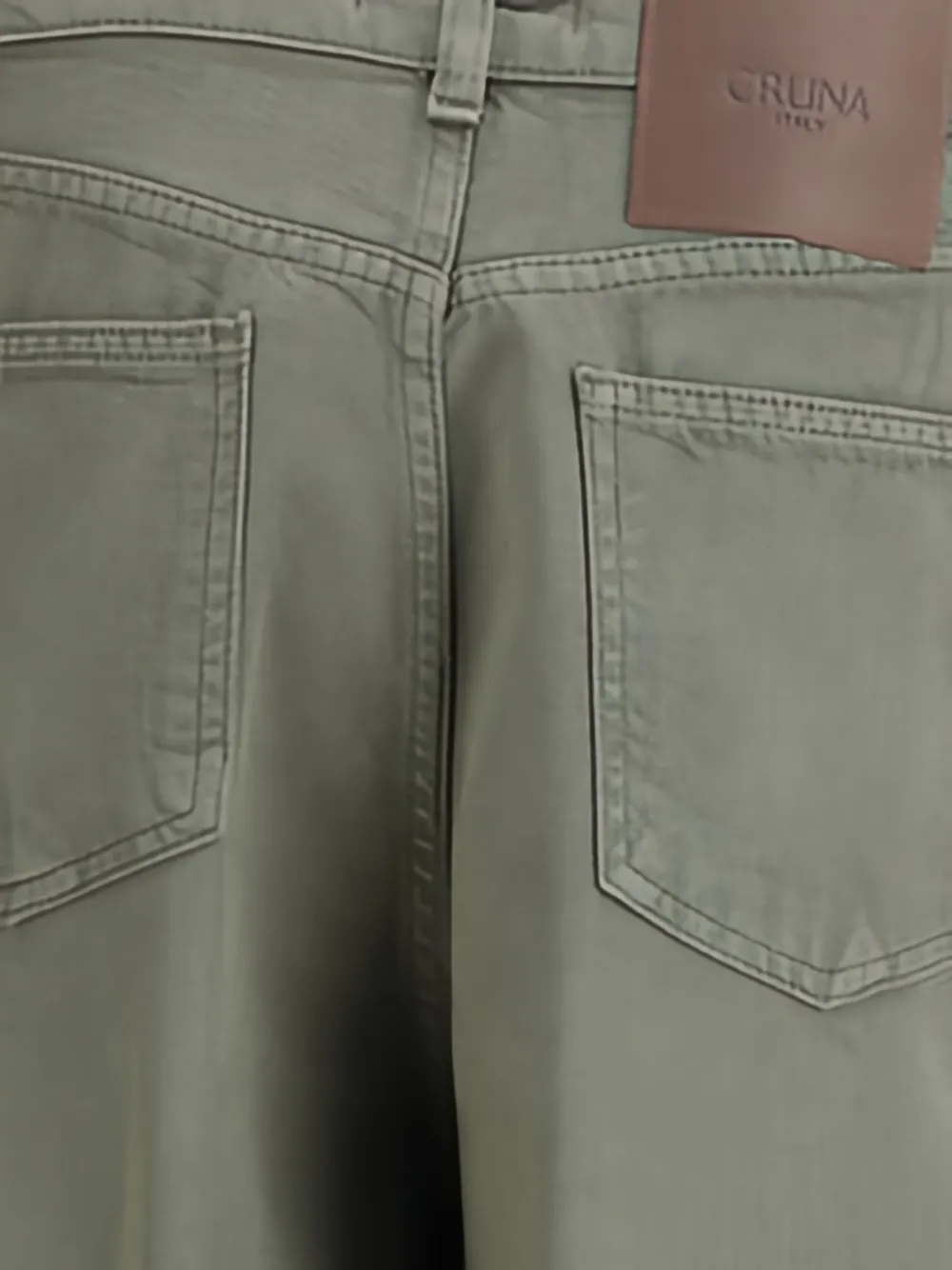 Cruna Five Pockets Jeans In Green
