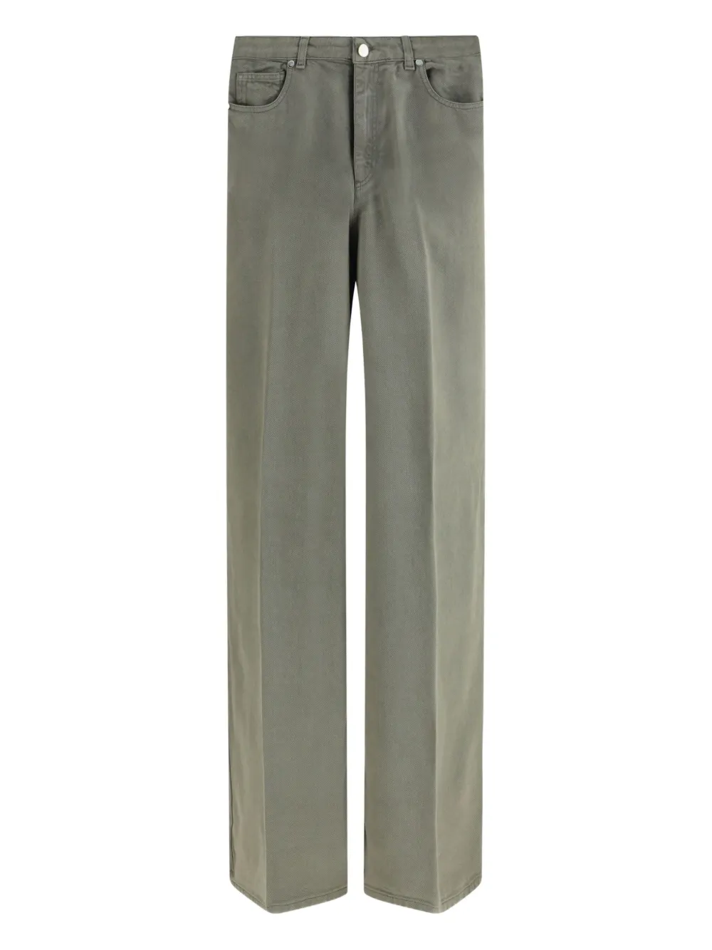 Cruna Five Pockets Jeans In Green