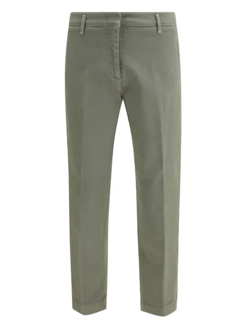Cruna Daizy flat-front barrel trousers