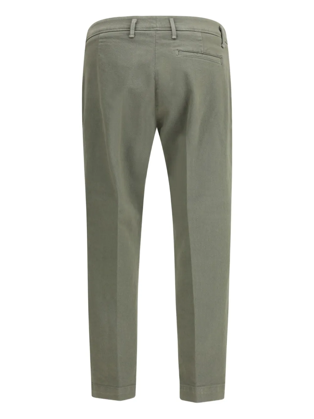 Cruna Daizy flat-front barrel trousers - Groen