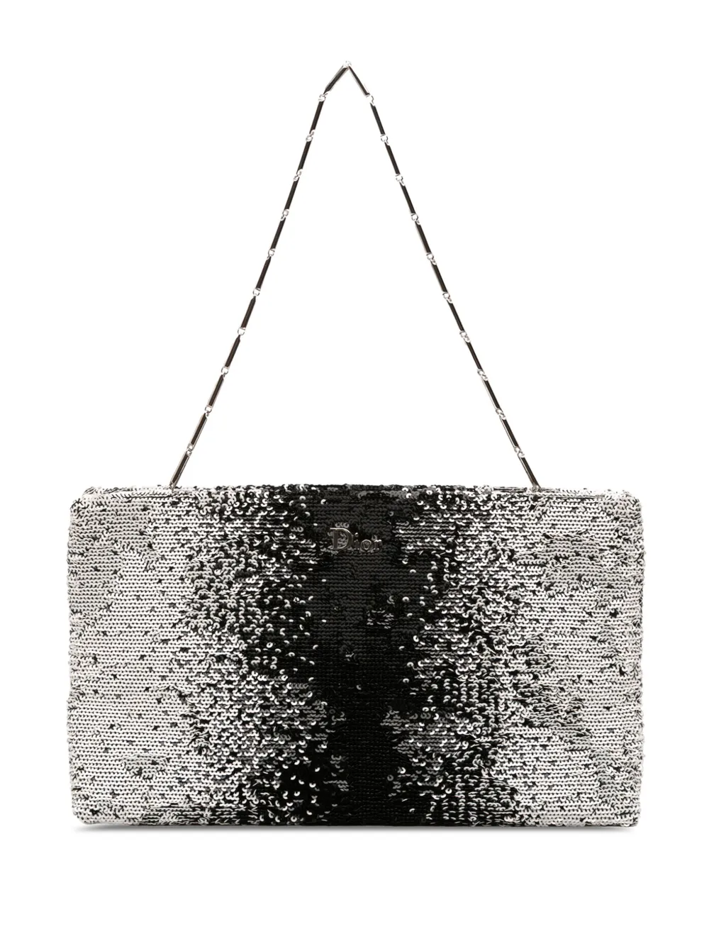 Christian Dior Pre-Owned 2013 スパンコール クラッチバッグ - ブラック