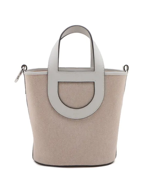 Hermès Pre-Owned 2024 Toile and Swift In the Loop 18 handbag