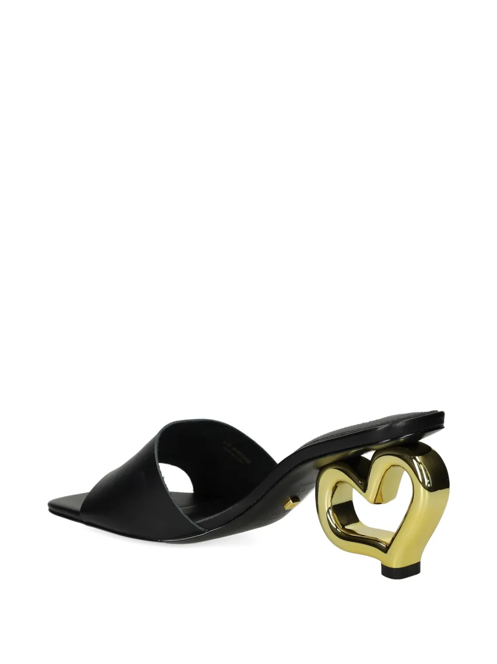 Kat Maconie 75mm Chichi Heart-heel Sandals In Black