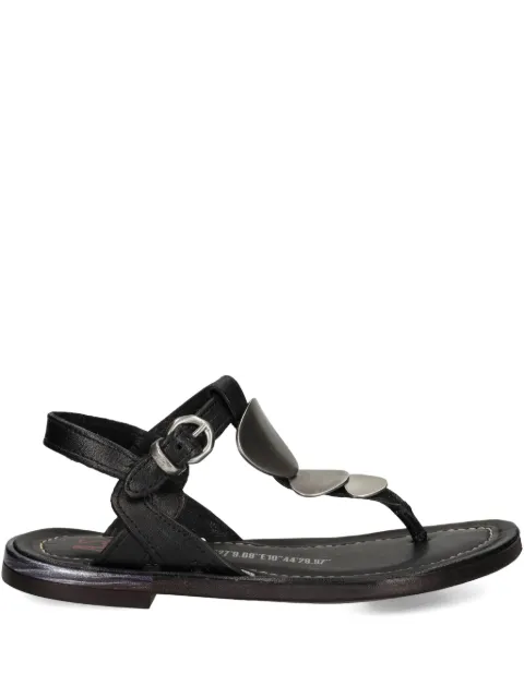 A.S.98 sandalias con hebilla y barra en T