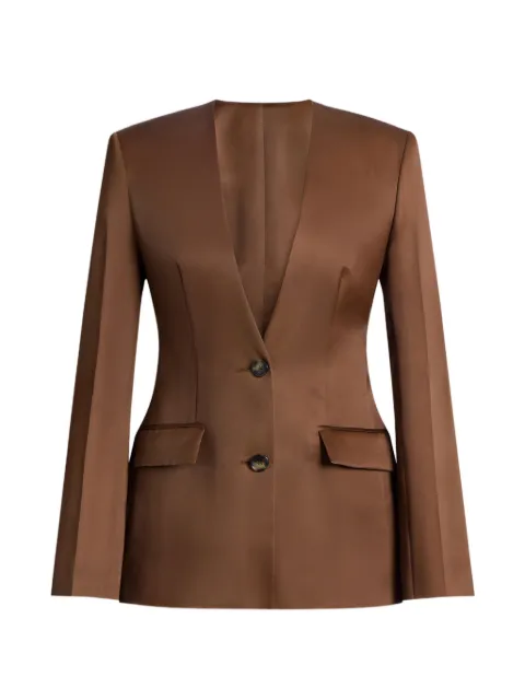 Alberta Ferretti button jacket