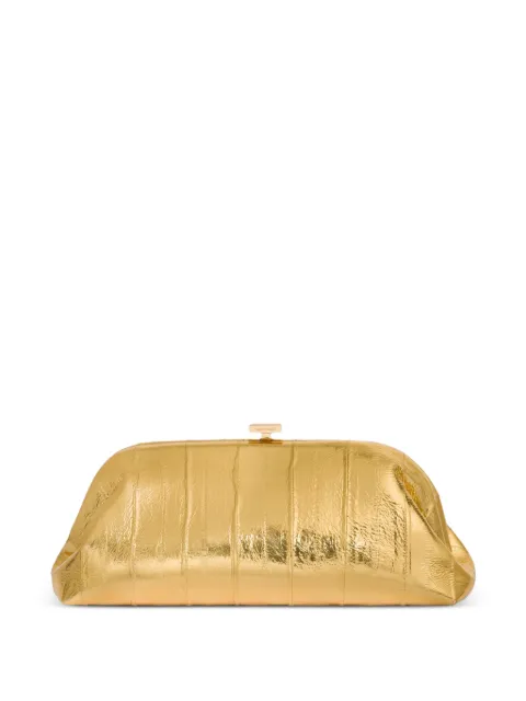 Alberta Ferretti quilted chain clutch bag