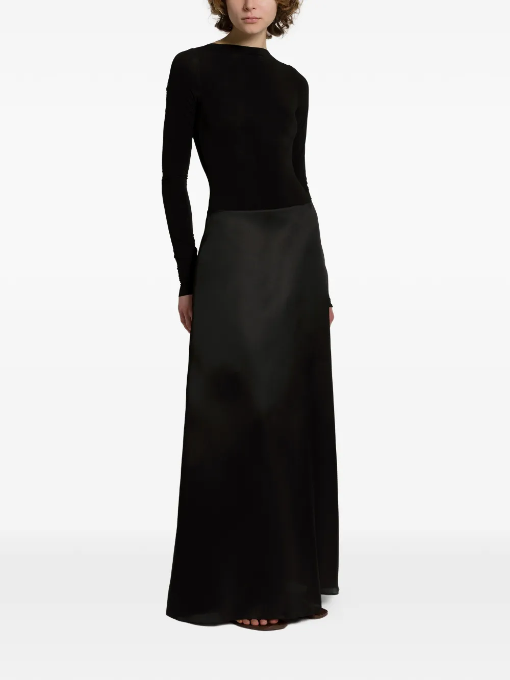 Alberta Ferretti A-lijn midi-rok Zwart