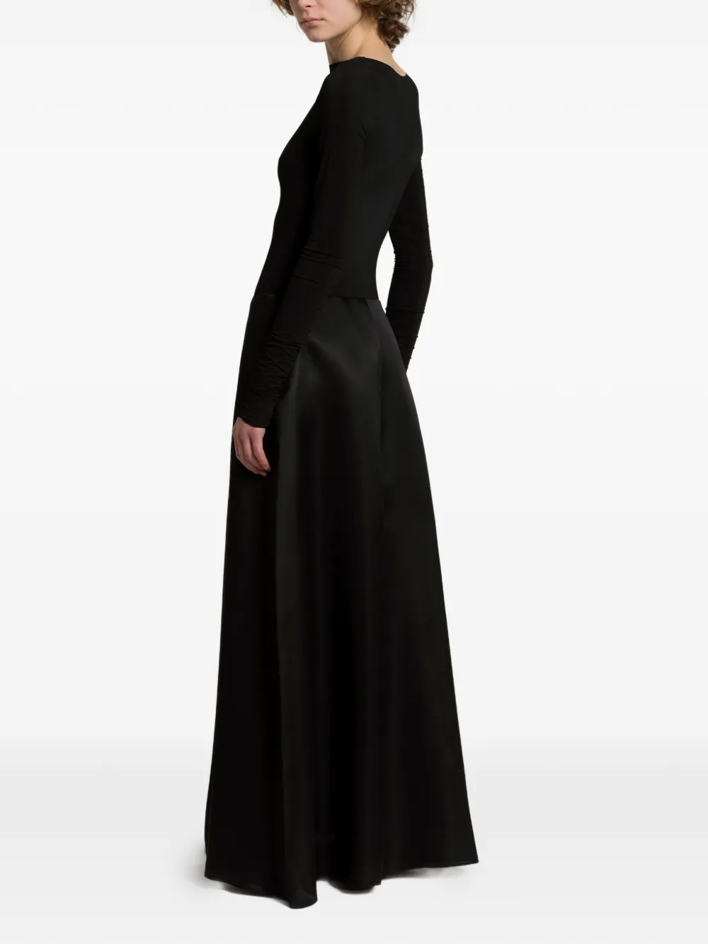Alberta Ferretti A-lijn midi-rok Zwart