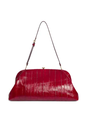 Alberta Ferretti トップハンドル クラッチバッグ | ブラウン