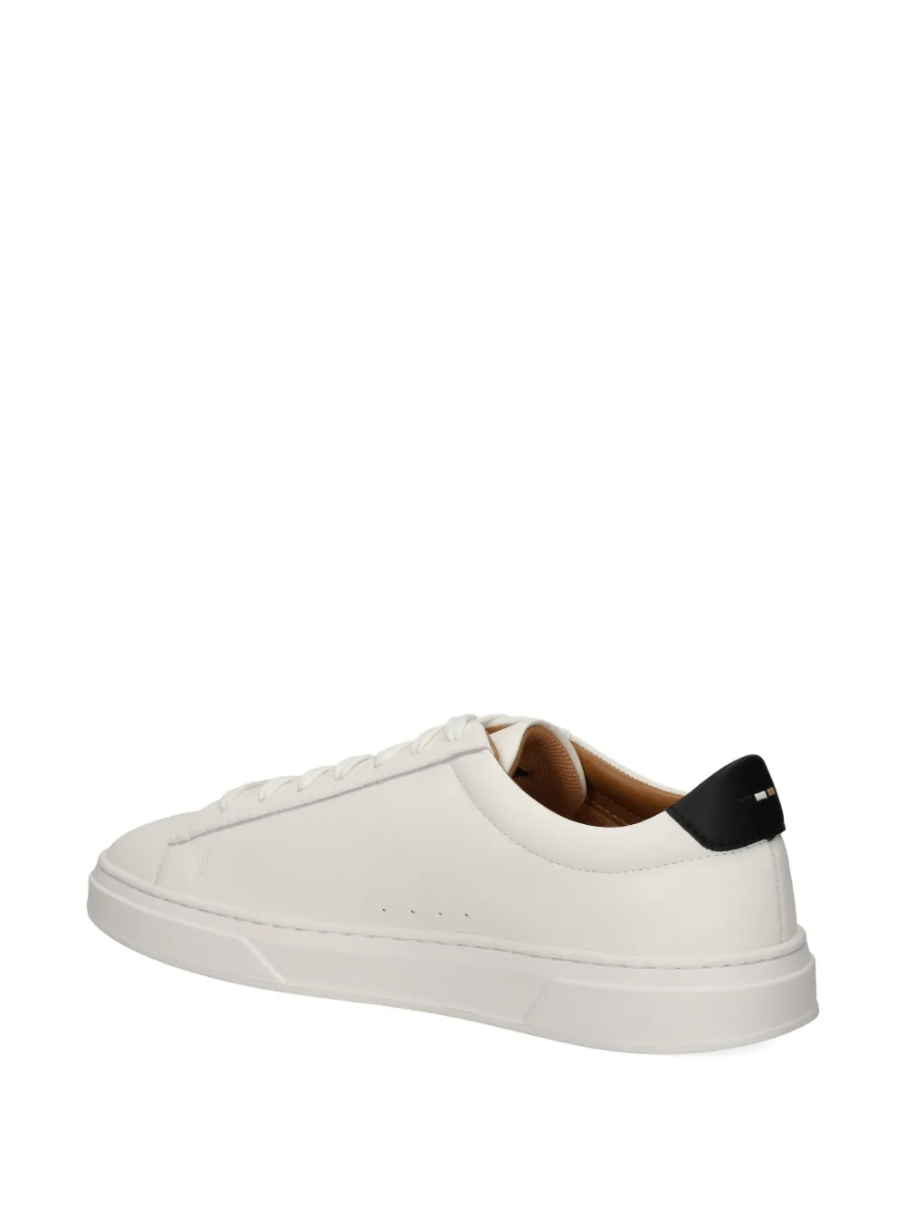 BOSS Sneakers met logo-reliëf Wit