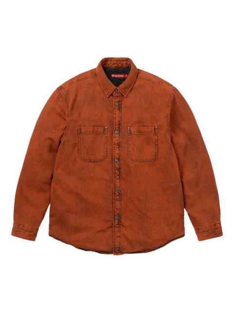 Supreme Shearling Lined denim shirt