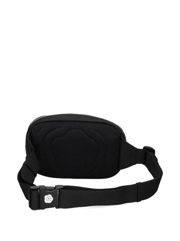 Kenzo Boke Flower 2.0 logo-appliqué Belt Bag | Black | FARFETCH