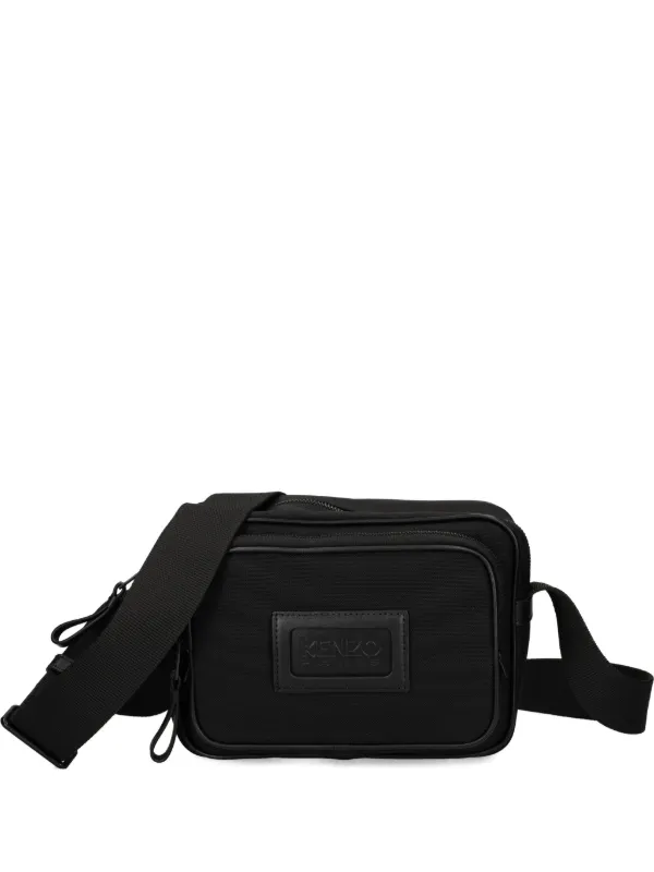 Kenzo Kommuter ジップ ショルダーバッグ | ブラック | FARFETCH JP