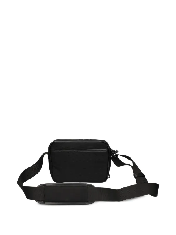 KENZO ブラック ショルダーバッグ Kenzo Kommuter ジップ ショルダーバッグ | ブラック | FARFETCH JP