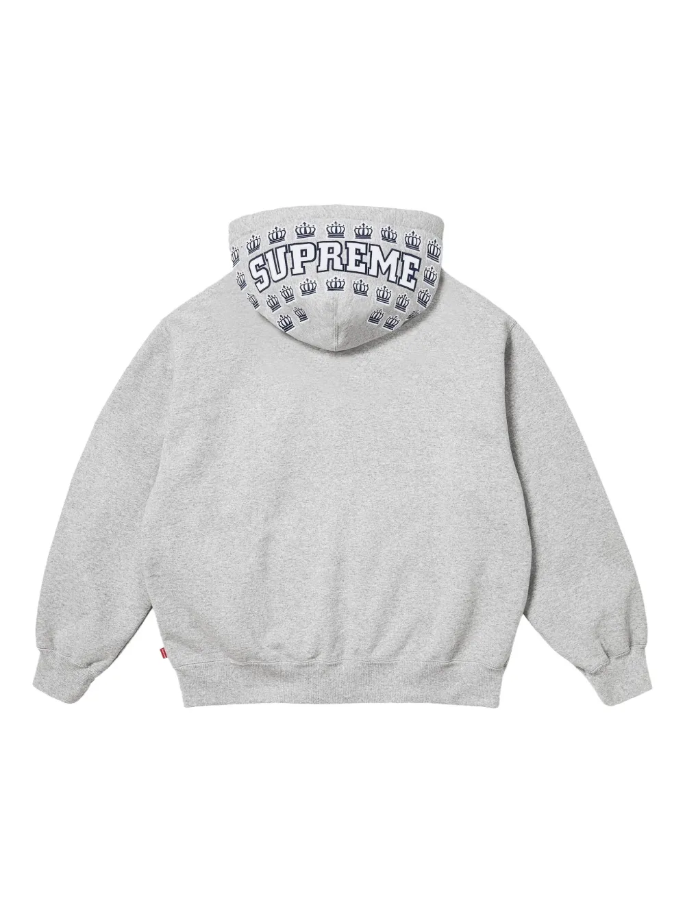 り*あ様 supreme チャンピオンスタッズパーカー【L】 Supreme League Champs zip-up Hoodie | Grey | FARFETCH