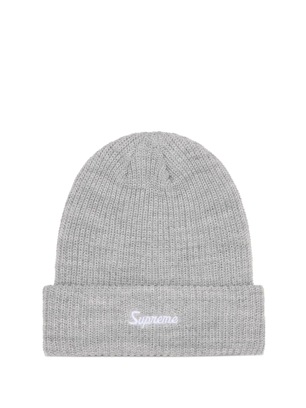 Supreme Loose Gauge beanie hat | Grey | Image 1