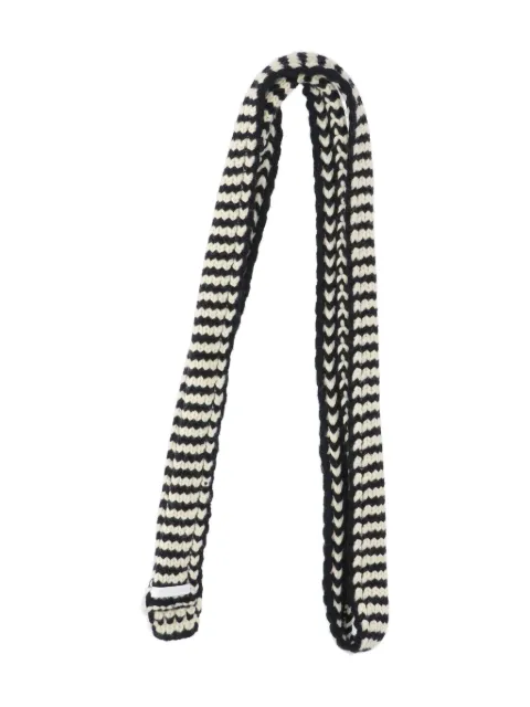 Low Classic striped scarf