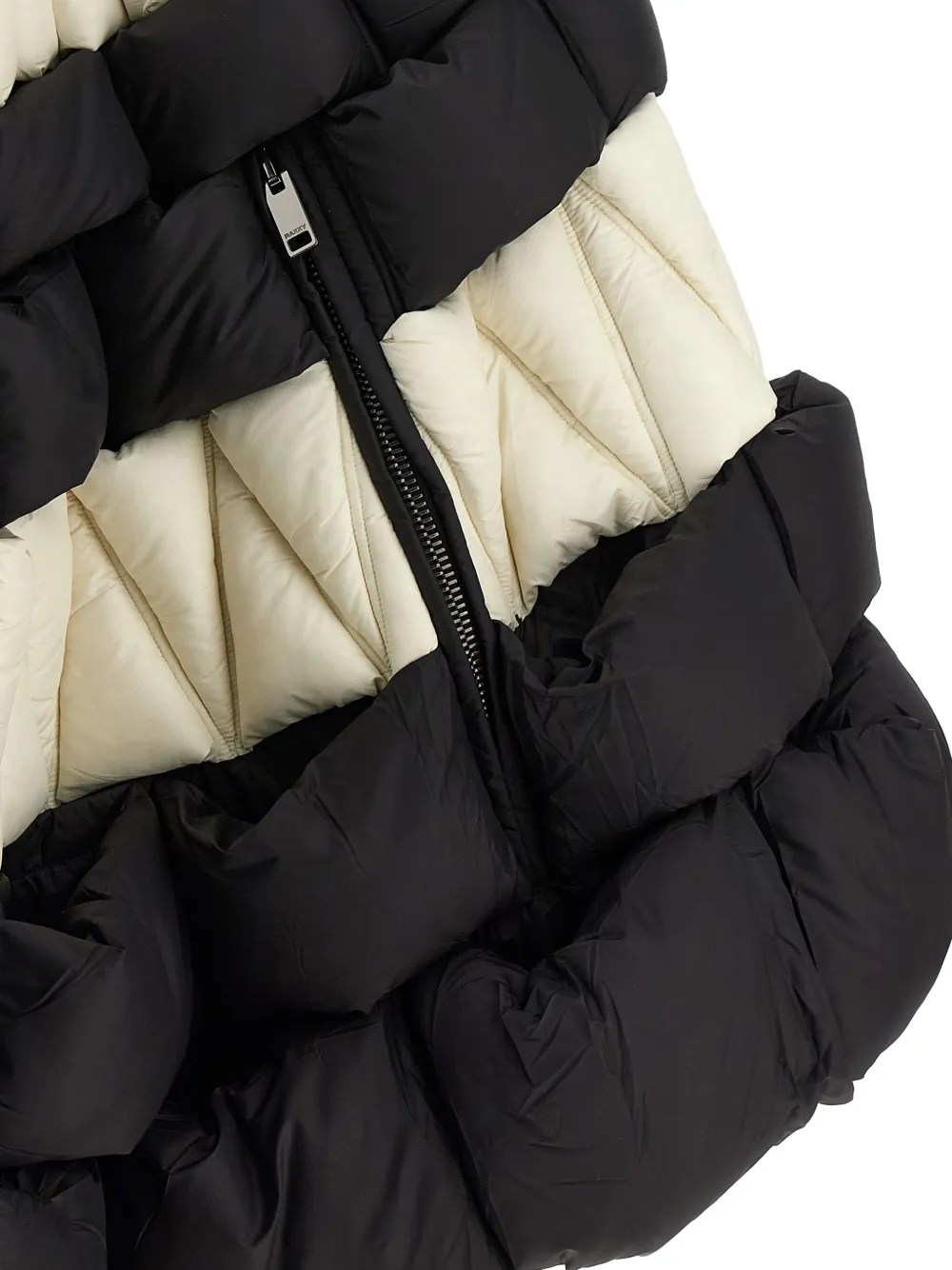 RAXXY Gevlochten 3D cape Zwart