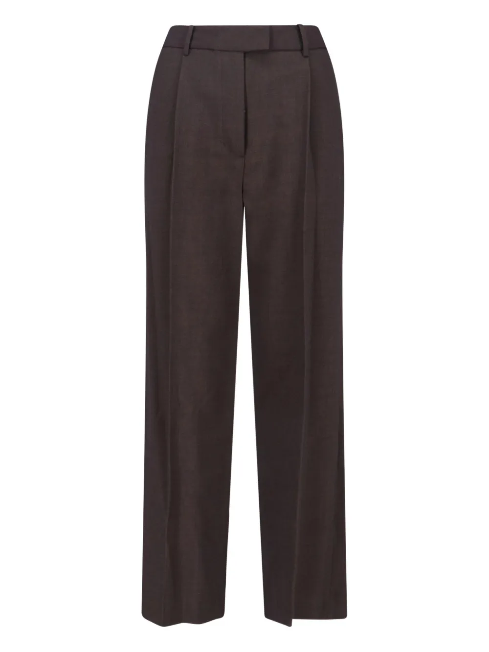 Low Classic pleated trousers | Brown | Image 1