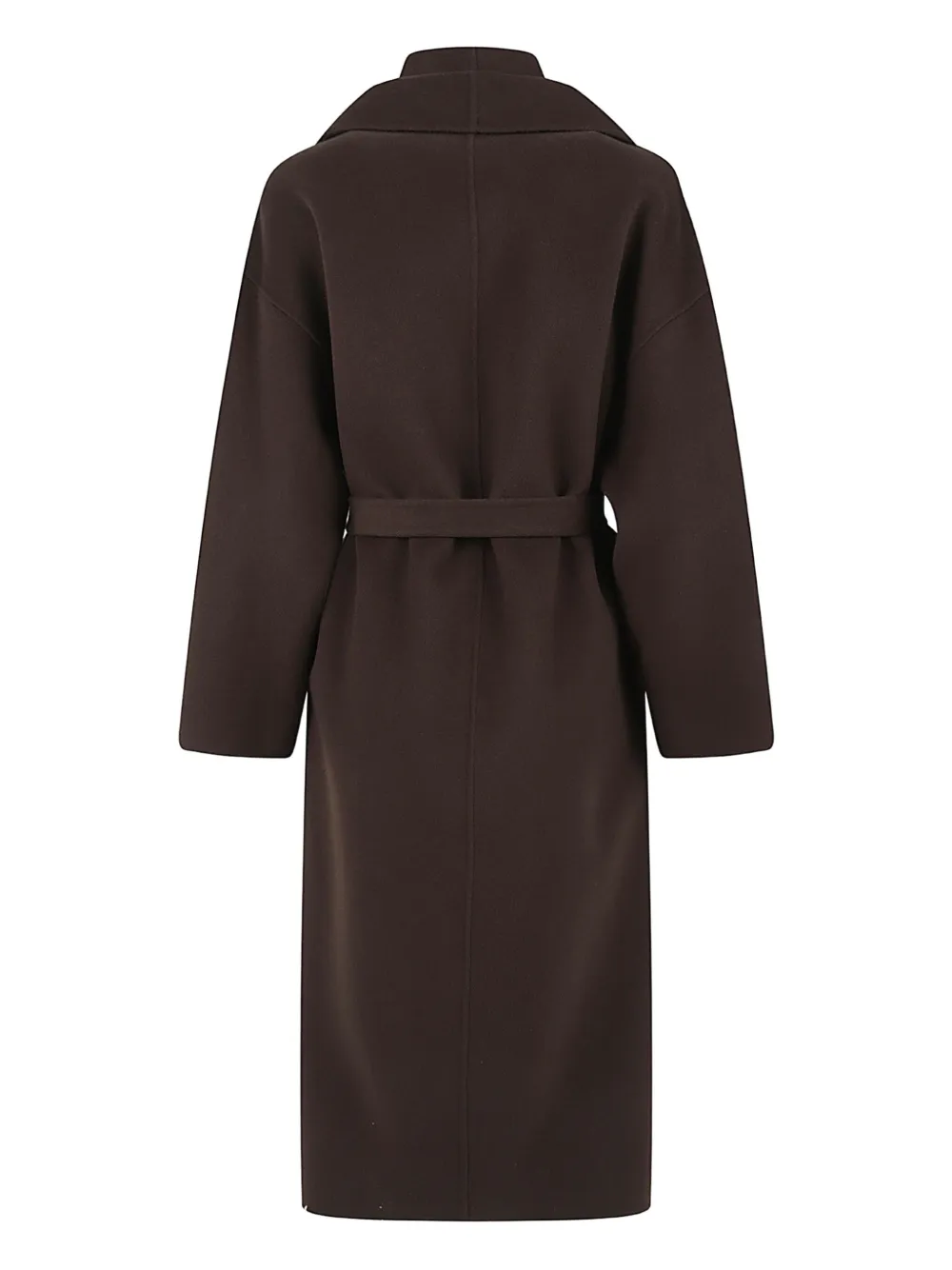 Alberta Ferretti Jas met ceintuur - Bruin