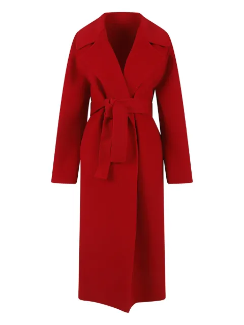 Alberta Ferretti tie-waist coat
