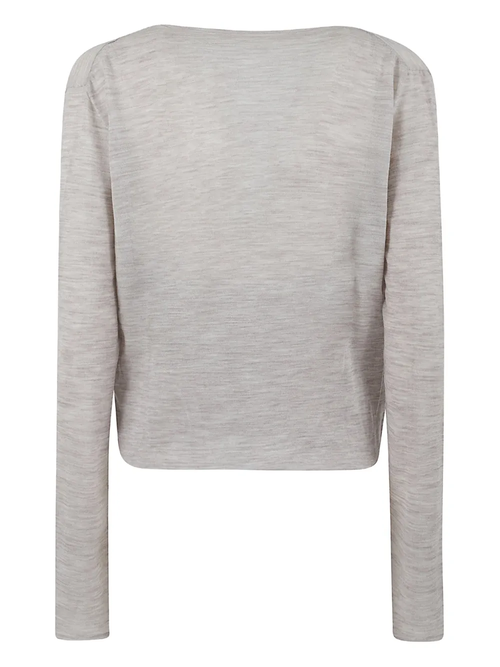 Alberta Ferretti Top met vlak van kant - Beige