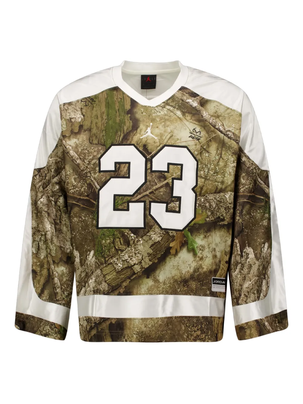 Jordan Brooklyn Camouflage-pattern T-shirt In Brown