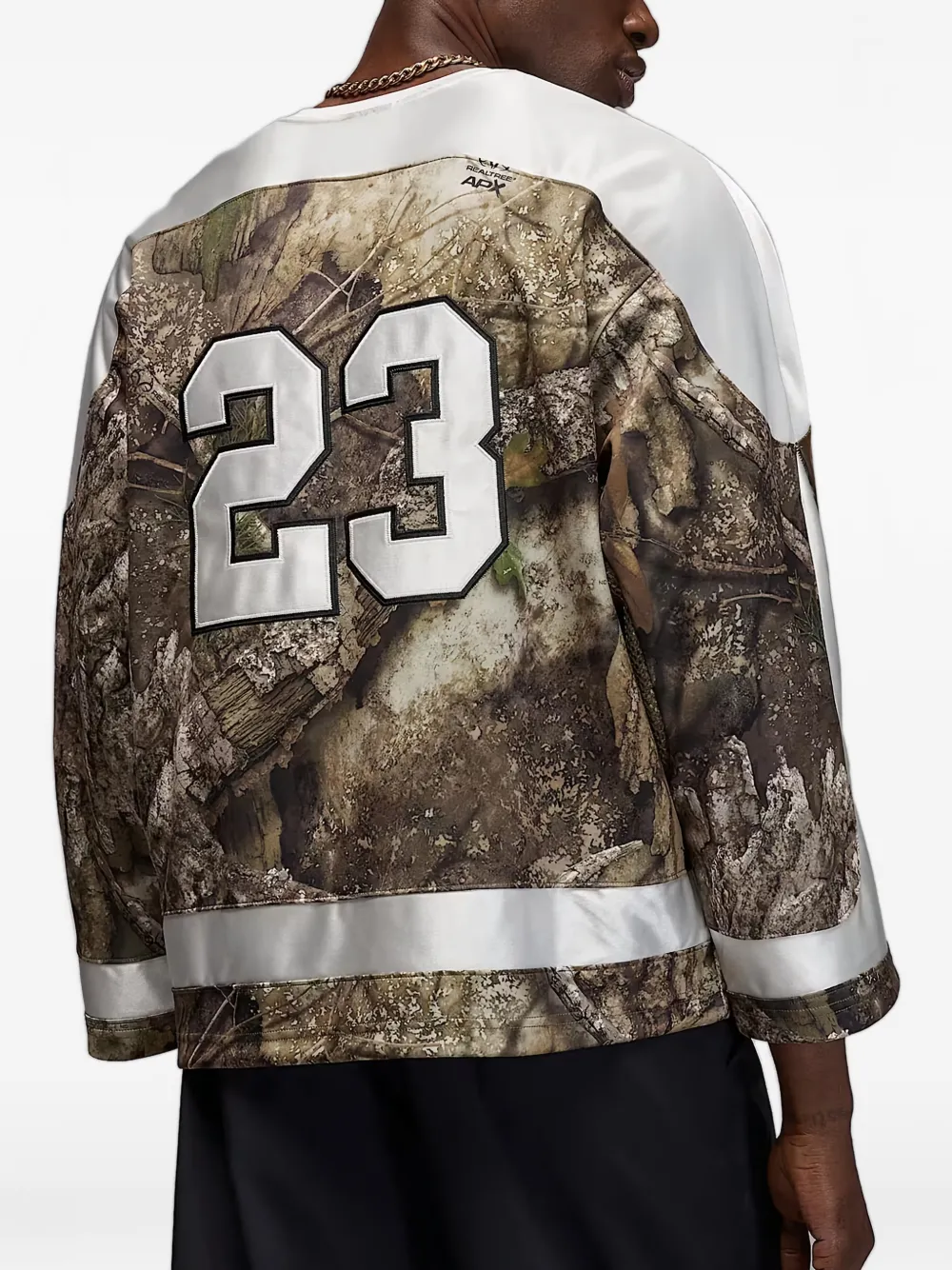 Jordan Brooklyn camouflage-pattern T-shirt - Bruin